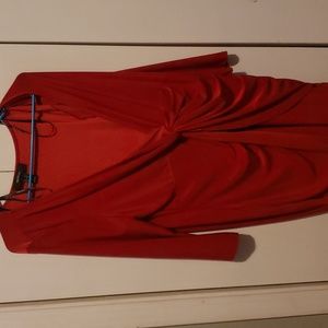 Plus Size Satin Mini Dress